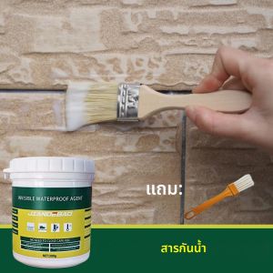 ที่มองไม่เห็นเคลือบกันน้ํา Sealant Agent Wall Leak Repair วัสดุกาวที่มองไม่เห็นสําหรับหลังคารั่ว Crack Seepage 300g