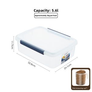 ASVEL | Pet Food Storage Container Moisture-proof Large Capacity