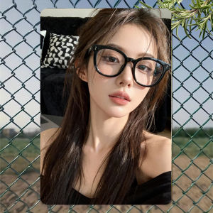 2D Metal Sign Korean Style Gym Girl Metal Wall Decor - Artistic Poster for Home Cafe Gift