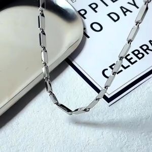 KALUNG TITANIUM BIJI PADI MODEL TRENDY PRIA WANITA FASHION KOREA