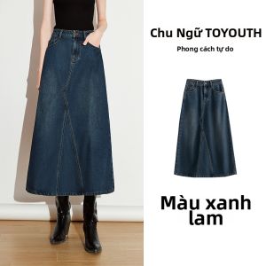 Toyouth | Chiffon Puff Váy Jeans Mới Mùa Hè