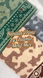 Handuk Mandi Dewasa Prime by Chalmer 70 x 135 cm Motif Mire Ukuran Besar