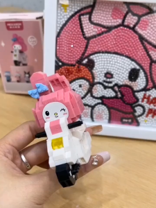 Building Block Mini Cartoon Block Education DIY 卡通机车积木玩具 Blok Bina Mini Kartun Stella Lou DIY Kreatif Edukasi Hadiah Kanak-Kanak Nano 3D Diamond
