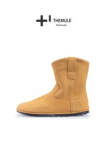 THEMULE | Brown Stackable Boot Ankle Wide Fit
