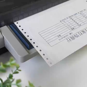 Carbonless Continuous Form 2 Ply 3 Ply 4 Ply Colored HALF SHEET 9.5" x 5.5" (2Ply 3Ply 4Ply)(white pink blue yellow)(Perforated)(1000 sheets) by MIGHTY GLOBAL