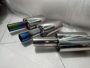 Knalpot mobil racing omega suara BASS untuk semua jenis bahan bakar bensin seperti avanza ayla agya honda jazz honda biro panther dll