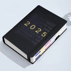 2025 One Day One Page Daily Planner – สุดยอดของขวัญ 2025 โปรแกรมภาษาอังกฤษ 365 Day Planner คู่มือประสิทธิภาพเวลา