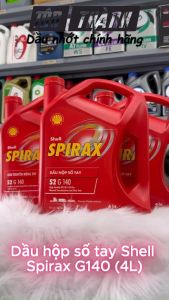 [ Hàng Chính Hãng ] Dầu Nhớt SHELL SPIRAX S2 G140 (4Lít) - Dầu Hộp Số Xe Tải  Xe Ô Tô
