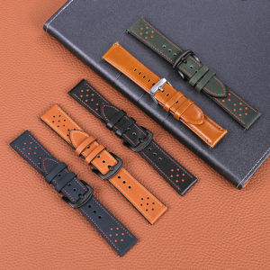 JANSIN Leather Replacement Bracelet Strap For Garmin Venu Sq 2/Sq 2 Music Smart Watch Strap Sports Watchband for Garmin Forerunner 645/645music/245/245M /Vivoactive3/3 Music/Vivomove HR Smart Wand Strap for garmin Venu Sq/SQ Music
