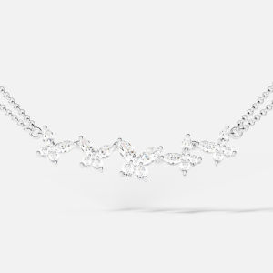 Double Layer Butterfly Necklace