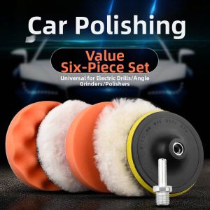BONINGYU | Drill Powered Car Waxing Kit Polishing Set
