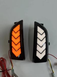 A pair of rearview mirror lights for Ford Ranger T6 2012-2019 Ranger Ranger with start rearview mirror running water flashing lights