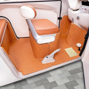 Full Coverage Footrest Pad for Xiao Dao Milan X1 Electric Tricycle
