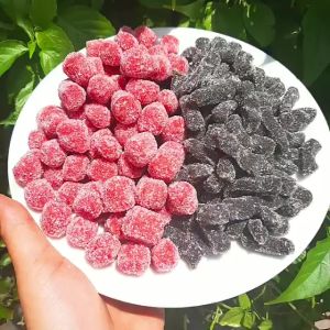 500gr Kẹo Dâu Tây mix Kẹo Dâu Tằm - Đặc Sản Đà Lạt