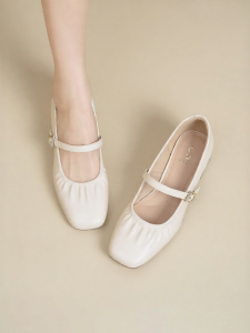 Josiny | French Style Thick Heel High Heels Summer New Soft Bottom Height Increasing