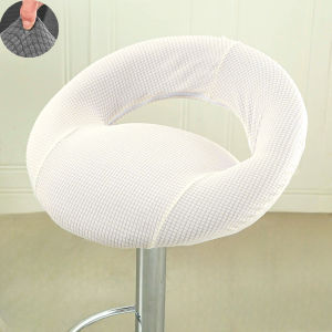 Thickened Hollow out Chair Cover Universal Bar Counter Stool Cover High Backrest Elastic Modern Simple Style Gold Shop