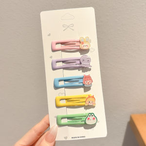 Baby Hair Clips No Damage Forehead BB Clips Childrens Hair Accessories Sweet Style Side Clips for Babys Fine Hair