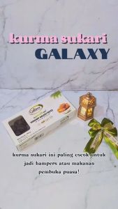 GALAXY Kurma Sukari Al Qassim Original 500g Korma Raja Sukkary Premium Dates Oleh Oleh Haji & Umroh