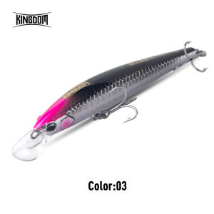 Kingdom Sinking Minnow Fishing Lures 70mm 90mm 110mm Long Casting Jerkbaits Wobblers Artificial Hard Bait Fishing Tackle Lure