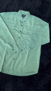 AZ ZIKRA Kemeja Panjang Pria Hem Polos Formal Pria Casual L-XXL AZ016