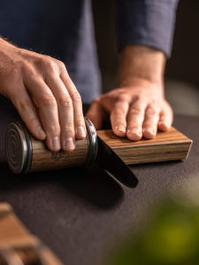 German Horl Sharpening Stone Handy Gadget For Home Kitchen Fast Cutting Diamond Hand-Made Chef Knife Fine Grinding