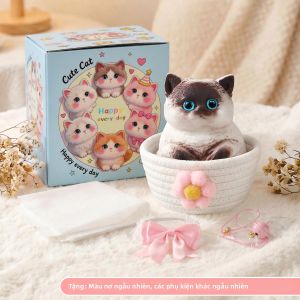 Bộ Quà Tặng Đồ Chơi Bóp Mèo Dễ Thương