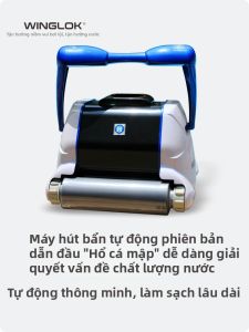 WINGLOK | Robot Làm Sạch Hồ Bơi Tự Động Có Thể Lên Dốc