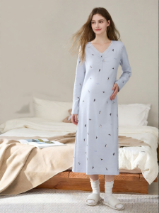 Mom Jane | Pregnant and Nursing Sleep Dress Maternity Dress