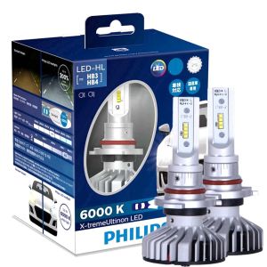 Philips | Bóng Đèn Pha Ô Tô Philips X-treme Ultinon LED 9005 9006 HB3 HB4 12V 6000K +200% Sáng Hơn Đèn Sương Mù Tự Động Gói Đôi
