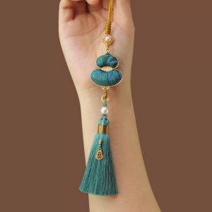 HUAIMING | New Chinese Luxury Lucky Gourd Pendant