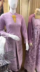Setelan Kebaya Tunik Brukat Ibu Besan Busui - Set Tunik - Setelan Kebaya Brukat - Kebaya Pesta - Kebaya Pesta - Kebaya Wisuda - Kebaya Wanita