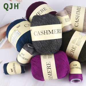 6pcs Cashmere Yarn Crochet Hand-knitted Cashmere Knitting QJH Wool Yarn Scarf Hand-Weaving Sweater Wool Ball Thread Yarn