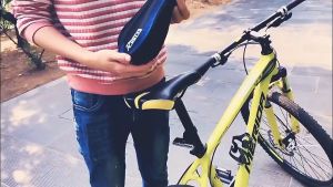 Bọc Yên Xe Đạp Thể Thao Silocol Gel Vires/Rogtyo Đệm Yên Xe Đạp Thể Thao Siêu Êm Thoáng Khí Đen Đỏ Tặng Vỏ Bọc Yên