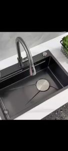 BOOMBANG Stainless Steel Kitchen Sink Set With Basin Drainage Pipe/Other Accessories Anti Scratch Easy To Clean Kitchen Sink Full Set