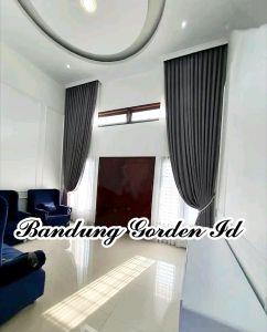 Gorden Jendela Panjang 4 Meter Hordeng blackout Tinggi 3 meter Horden Pintu Kamar Tirai