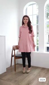 99 Long Tunik Atasan Wanita Dewasa Premium ONE SIZE