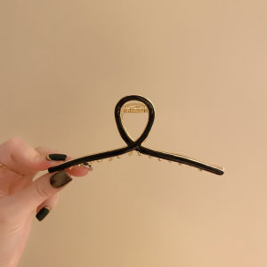 ที่หนีบโลหะคุณภาพสูงสำหรับผมหนา ขนาดใหญ่พิเศษ กิ๊บติดผม 13 ซม สำหรับยึดผมด้านหลังศีรษะ กิ๊บติดผม การจัดสไตล์ เครื่องมือ