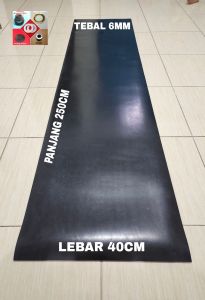 Karpet Karet Lumpur Tebel 6mm x 40cm x 250cm