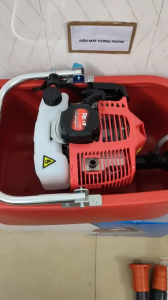 Máy bơm thuyền bơm xuồng Mitsukasu MS12 động cơ 2 thì nòng 44mm cánh bơm nhôm 6 cánh