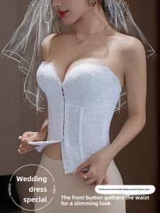 Strapless Invisible Intimates Womens Non-Slip Push up Body Shaping Dress for Wedding Photos Bra Strapless Bra Petals