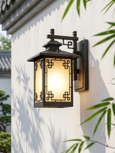 sui xin yu qie | Outdoor Waterproof New Chinese Style Wall Light