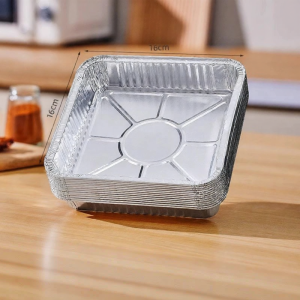 YNQN | Oven & Air Fryer Greaseproof Paper Bowl Square Food Grade