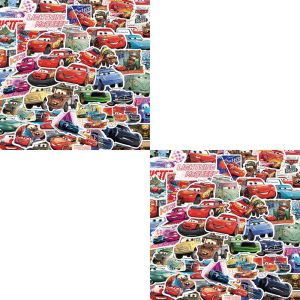 Disney Miếng Dán 100 Chiếc Ô Tô Hoạt Hình Đề Can Chống Thấm Nước Cho Điện Thoại Ốp Lưng Máy Tính Xách Tay Laptop Máy Tính Bảng Ván Trượt Trang Trí