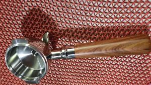 MU.HOME พร้อมส่ง 58mm Espresso Portafilter สำหรับเครื่องชงกาแฟเอสเปรสโซ 2 หูสากล สแตนเลส เครื่องชงกาแฟแบบพกพา ด้ามจับสแตนเลส อุปกรณ์เสริมเครื่องชงกาแฟ