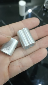 Cos nhôm khóa dây cáp (Ø 6mm) Bấm Cáp (6g) Neo Giữ Chống Oxi (Dày 2mm)