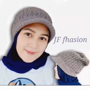 DALEMAN KERUDUNG WANITA DEWASA MURAH CIPUT RAJUT TOPI NENK-NENEK / KUPLUK RAJUT PREMIUM IBU-IBU WARNA RANDOM DAN SPESIAL