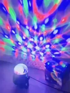 LED Party Light ไฟดิสโก้  ไฟเวที ดิสโก้ผับ ไฟงานปาร์ตี้ พร้อมรีโมทคอนโทรล์ Disco LED Lighting Stage Ball Light