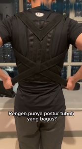 2in1 Back Posture Corrector & Korset Pelangsing | Alat Penegak Punggung Bungkuk | Scoliosis treatment | Untuk Cowok & Cewek