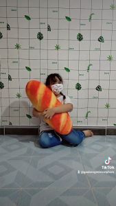 GỐI ÔM NGỦ GỐI ÔM IN 3D CHO BÉ SƠ SINH HÌNH BÁNH MÌ MỀM MỊN CAO CẤP GIÁ RẺ