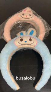 STIPA Bando Busa Tebal Karakter Labubu Telinga Warna Hiasan Kepala Head Piece Band Accessories Rambut Wanita Anak Style BUSALOBU LZ